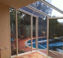 Aluminium Hooded Sashless Window