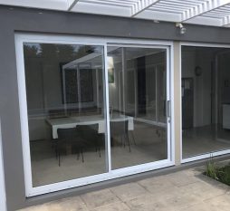 Aluminium Sliding Door And Fixed Window