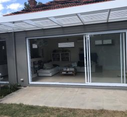 Elsternwick Aluminium Stacker Door 3 Panel (2