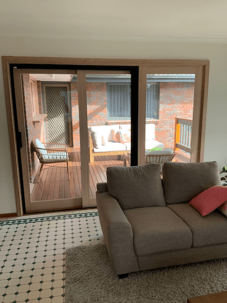 Timber Stacker Doors