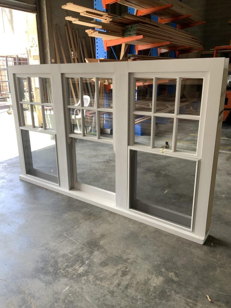 Timber Double Hung Windows