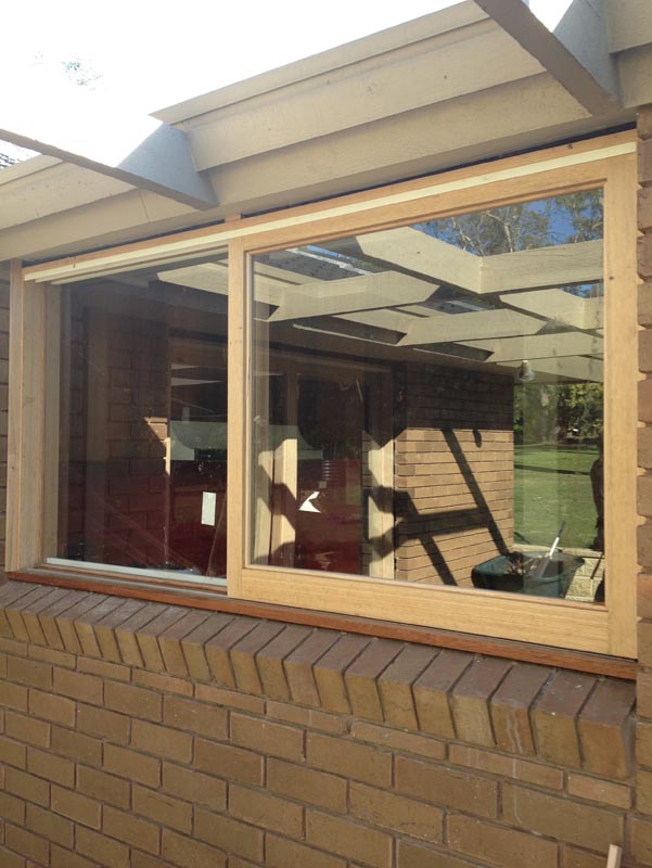 Timber Sliding Windows