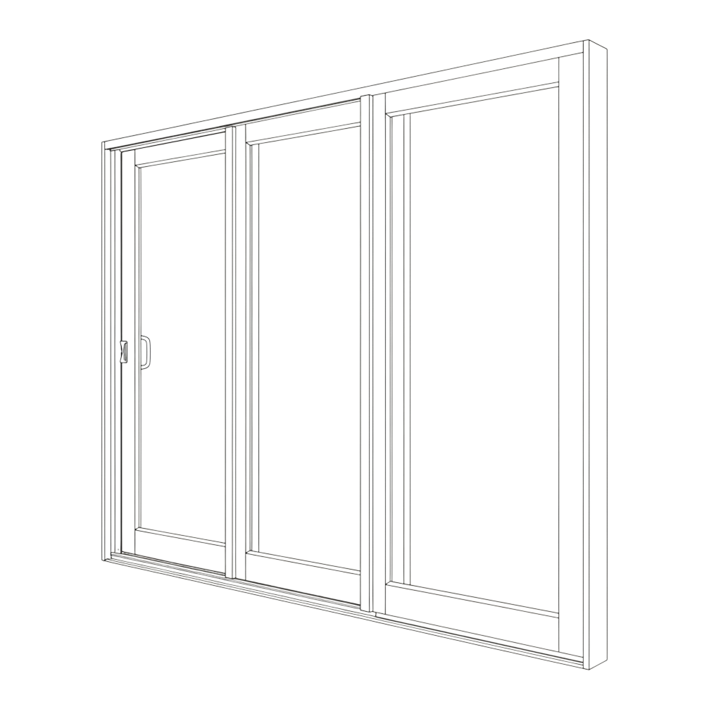 Timber Stacker Doors